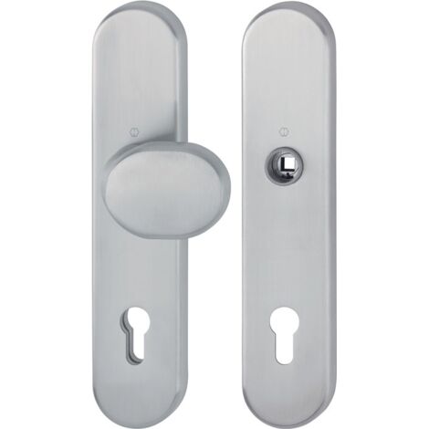 HOPPE Schutzgarnitur E86G/3331/3310 Edelstahl F69 ( 3000209778 )