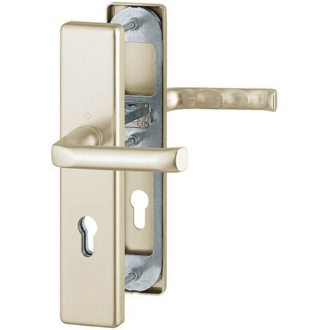 Hoppe Schutzgarnitur London 113/2221/2210 Alu.F2 72mm 42-47mm