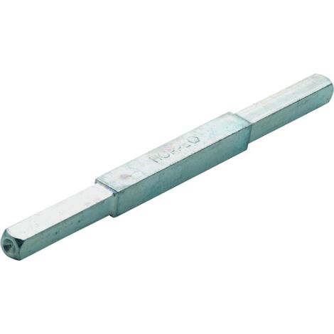 HOPPE® Vollvierkantstift, abgesetzt, Eisen 160 mm verzinkt