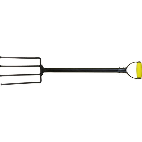 Horca 4 púas mango anilla Orework Black