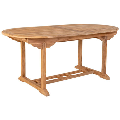 HORIZON - Table Allongeable 180-240cm en Teck