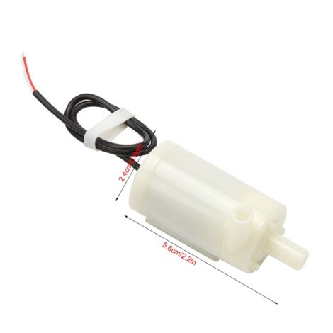 Horizontale, amphibische 3V/5V/6V-Gleichstrom-Tauchpumpe für Springbrunnen – Geringer Stromverbrauch, leise – Neues Modell