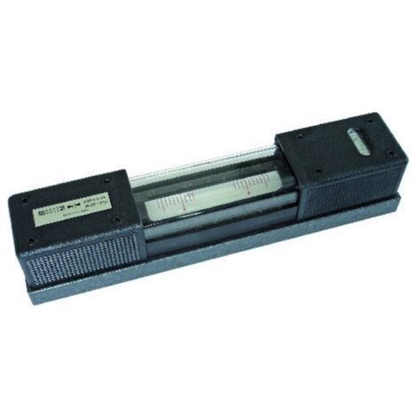 Horizontalwasserwaage DIN 877 Genauigk.0,1 mm/m 0,6 mm/m 160x42x42mm