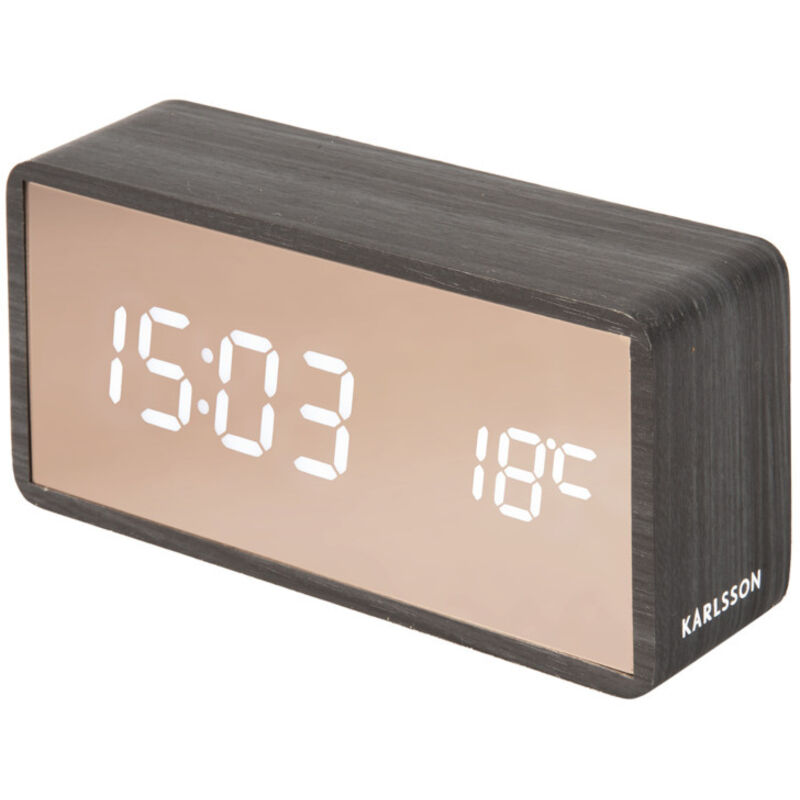 Réveil Copper Mirror LED