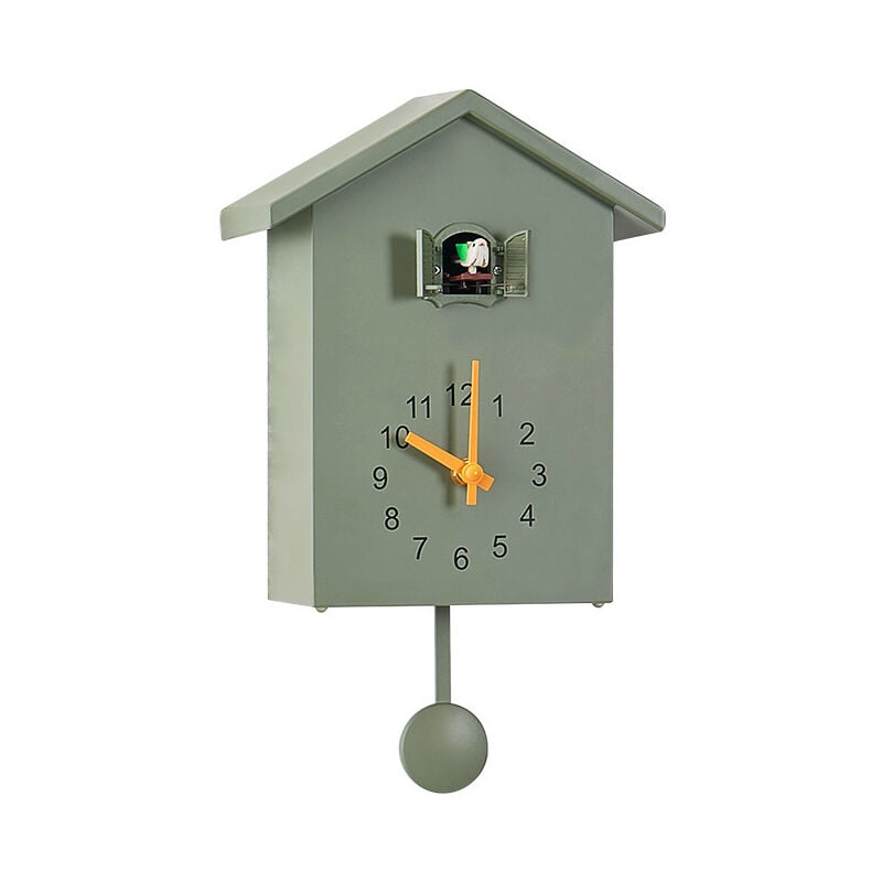 Horloge à coucou style chalet design moderne minimaliste horloge à coucou horloge murale mouvement