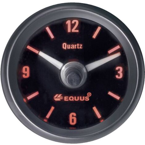 Horloge à quartz analogique Equus 656789 4 LEDs