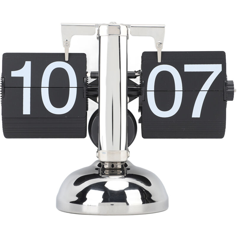 Treetalk - Horloge à Rabat Rétro, Horloge Table rétro Flip, Flip Clock, Horloge Numérique à Rabat, Horloge Numérique Rabattable, Horloge De Bureau