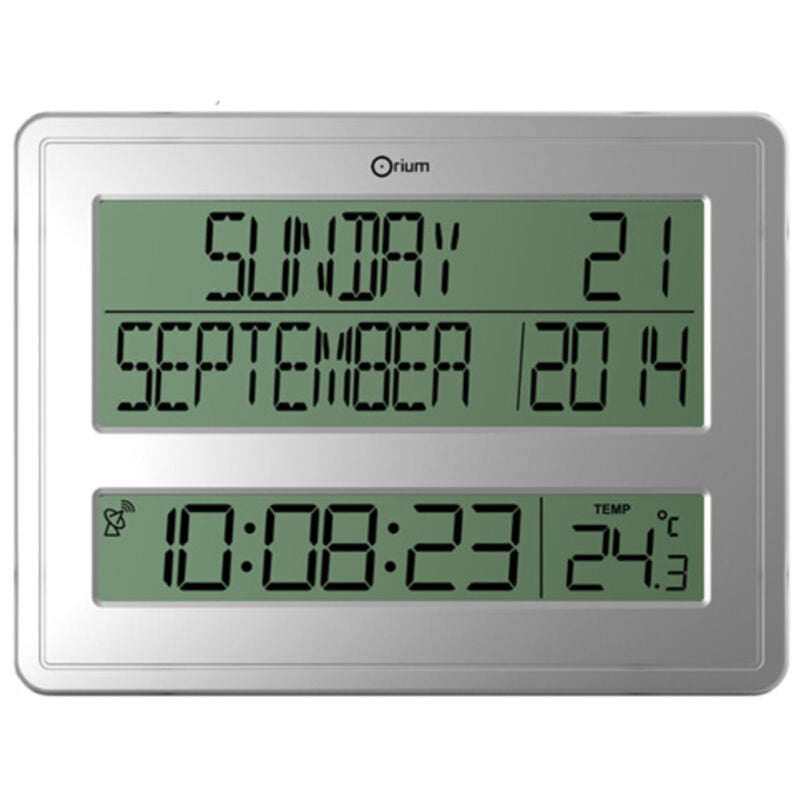 Les Tendances - Horloge digitale calendrier radio-contrôlée Titan - Orium