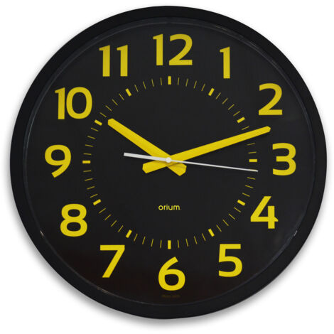 Horloge contraste silencieuse Ø40cm - Orium