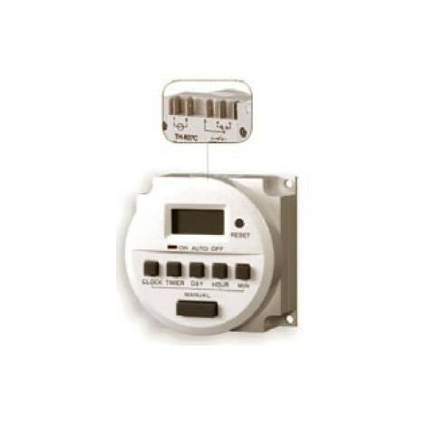 Horloge digitale 12V pour alimentation Digicodes CDVI