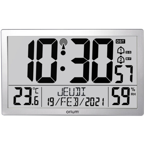 Horloge digitale calendrier RC Giant - Orium
