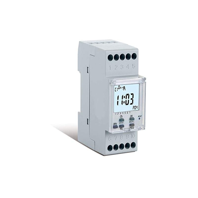 Interrupteur horaire 16A MONOPHASé digital hebdomadaire - 1IO6081 - Perry