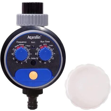Horloge d'irrigation de Jardin avec Robinet à Boisseau sphérique, Mise à Jour de l'ordinateur de l'eau, Pas Besoin de Pression d'eau