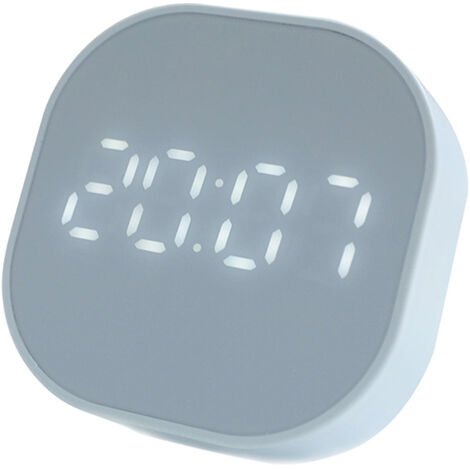 Horloge électronique européenne intelligente et créative Mini-horloge électronique simple Horloge électronique de chevet pour étudiants