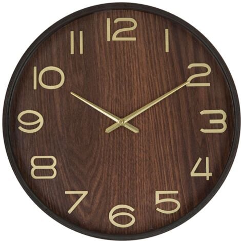 ATMOSPHERA CRÉATEUR D'INTÉRIEUR Horloge en bois