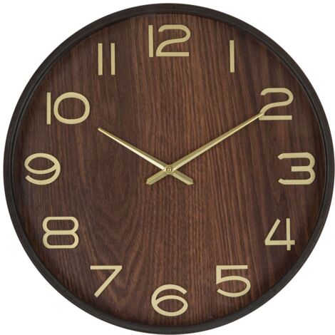 Horloge en bois IVANA