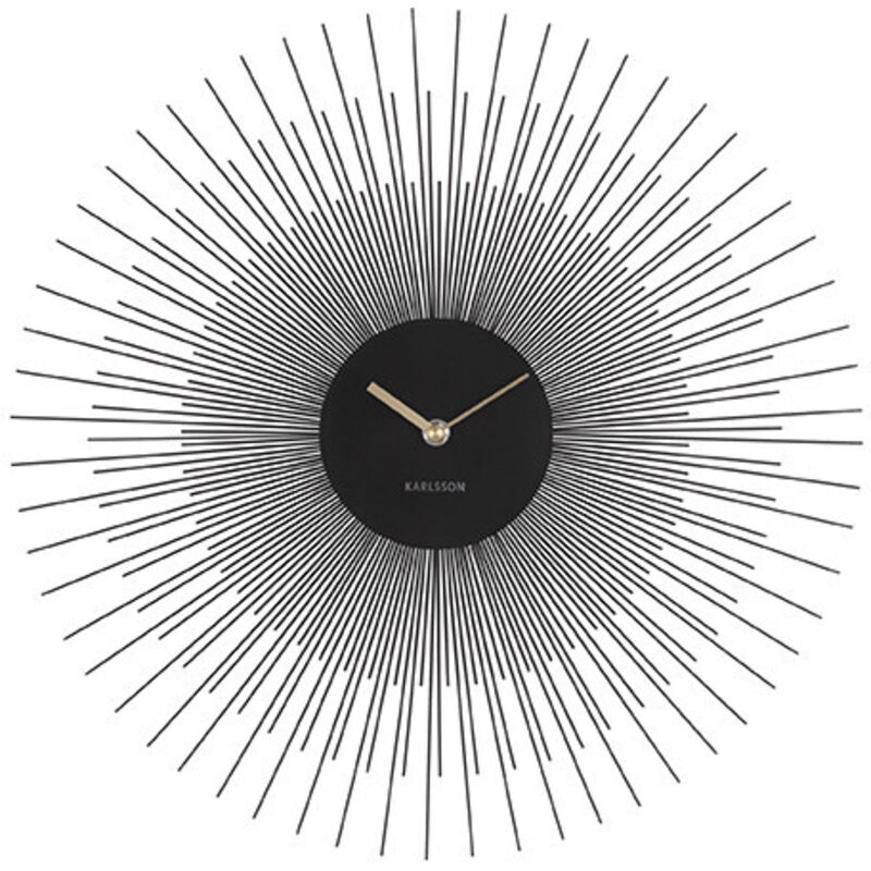 Horloge en métal Peony 45 cm