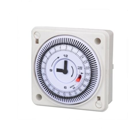 TREETALK Horloge encastrée Minuterie mécanique Minuterie intelligente multifonctionnelle Contrôle de la pompe à eau Minuterie de charge à cycle journalier