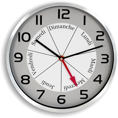 Horloge FISHTEC Bon Jour 