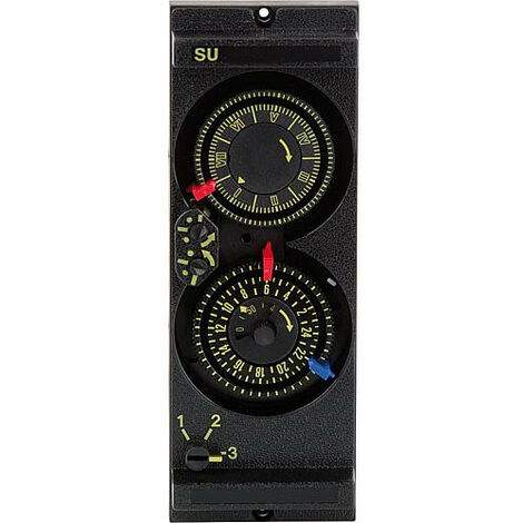 Horloge interrupteur analogique 45x130 mm type SUL 183.0.108 Viessmann 7037481