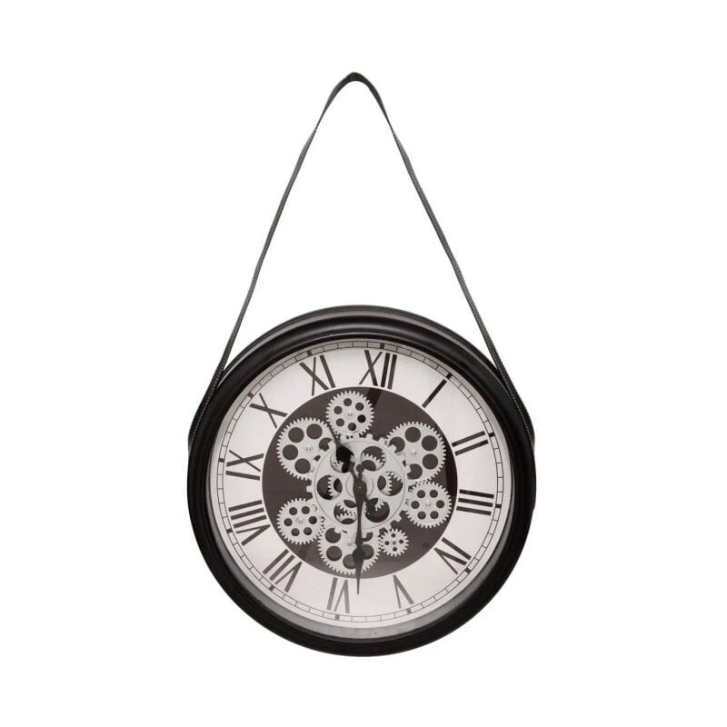 Horloge Murale à Suspendre "Peter" 40cm Noir