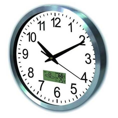 Horloge murale analogique ronde Blinky Ø cm. 25