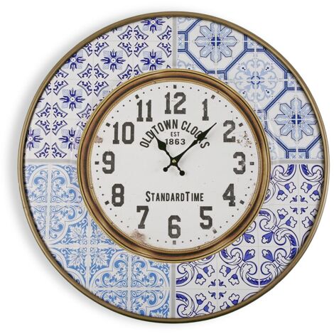 HORLOGE MURALE BOIS 70CM