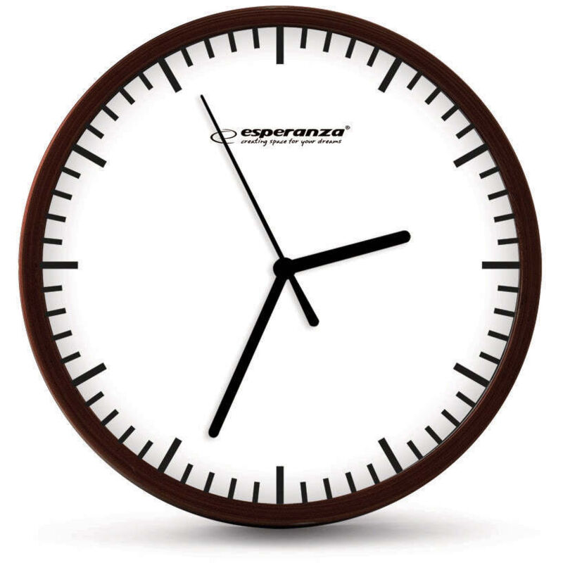 Esperanza wall clock budapest white Esperanza wall clock budapest white