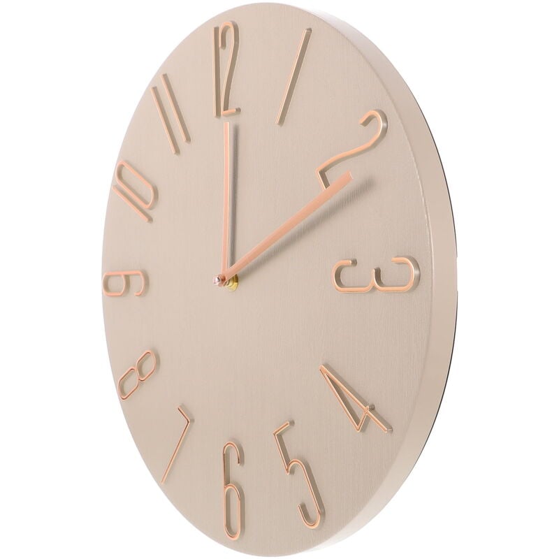 Feiyue - Horloge murale décorative à piles silencieuse Horloge murale Horloges murales uniques pour salon à suspendre