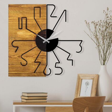 Horloge murale decorative en bois horloge en bois 29 53699014 53699014 53699014 53699014