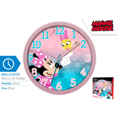 Horloge murale - Disney Minnie - 25 cm