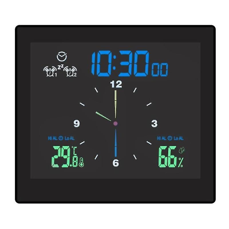 Feiyue - Horloge murale étanche pour salle de bain, horloge de douche, minuterie, horloge murale électronique numérique, cuisine, salle de bain