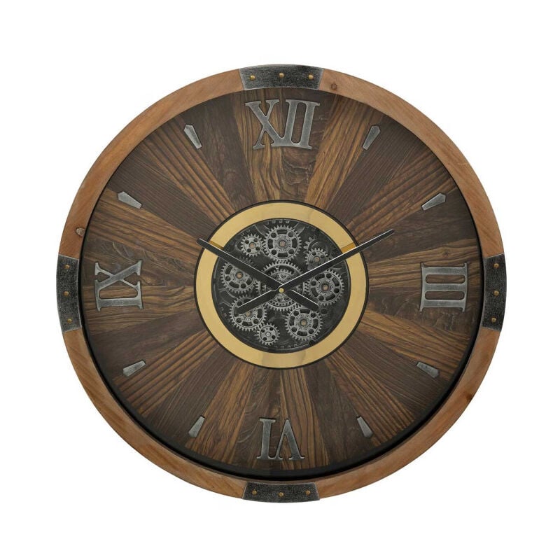 Atmosphera - Horloge Murale Mécanisme 'Keane' 63cm Marron