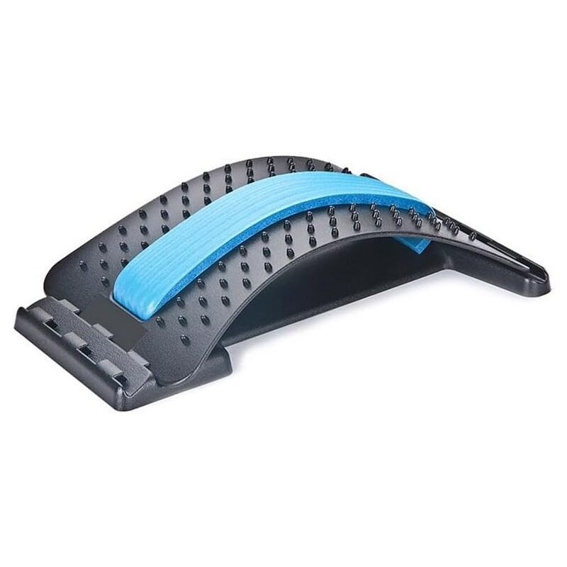 KZQ - Masseurs pour le dos, Magic Stretcher Fitness Équipement de Stretch Soutien, Lombaire Relaxation Mate, Dos Civière Appareil pour Etirer le Dos,
