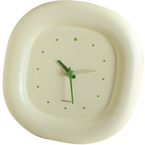Horloge murale mignonne, Simple, belles couleurs vives, ABS solide, multifonction, pour enfants, chambre à coucher, bureau, intérieur