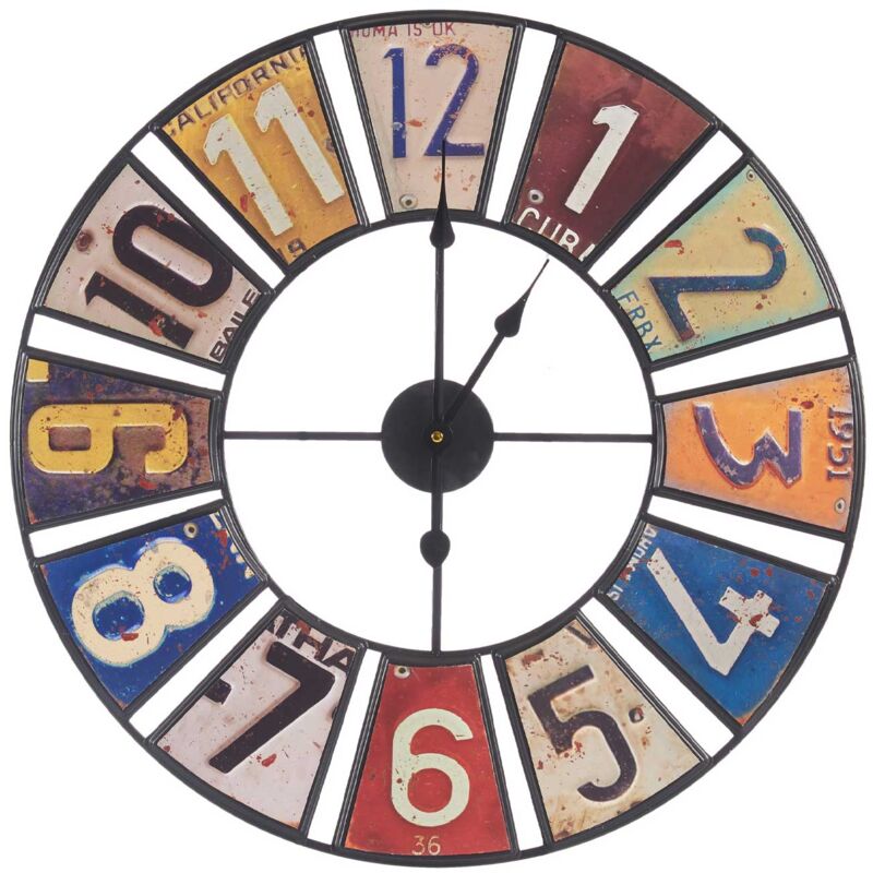 Horloge murale pop up, ø 60 cm