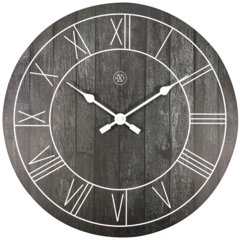Horloge murale NeXtime NX-7345ZW NXt Paul Dia 40cm Bois Marron