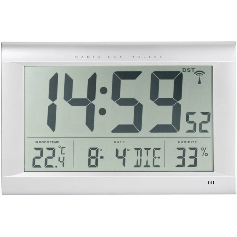 Horloge murale radiopilotée Jumbo Conrad KW9075