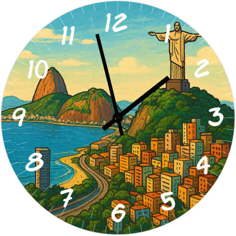 Horloge murale Rio de Janeiro