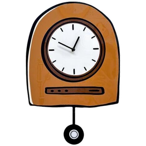 Horloge murale simple et élégante pour salon et chambre à coucher