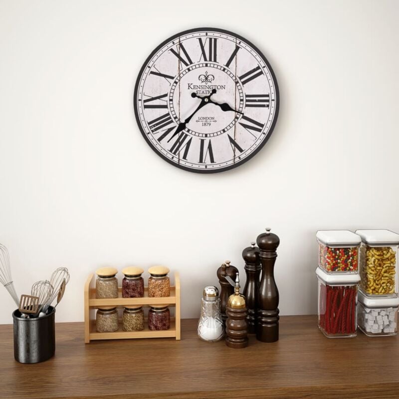 Maisonchic - Horloge murale vintage Londres 30 cm, ASAF50168 design in