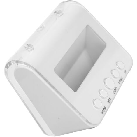 Horloge Numérique Murale avec Thermomètre Minuteur et Rétroéclairage LED Silencieux