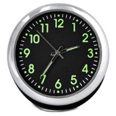 Horloge numérique portable lumineuse à quartz pour voiture, bateau et maison