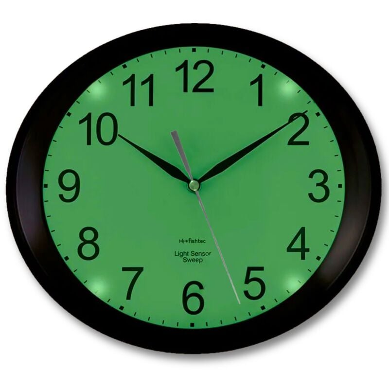Fishtec - Horloge Luminescente - Détecteur d'obscurité