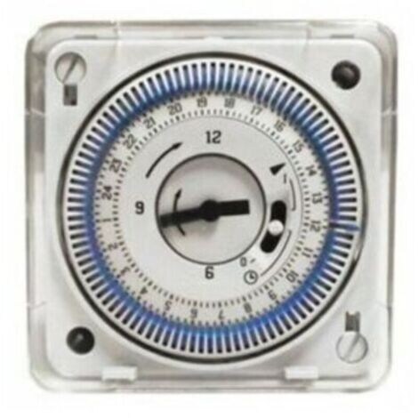 Horloge programmable encastrable pour équipements de piscine