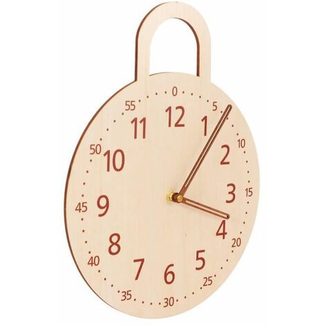 Horloge suspendue muette décorative ronde moderne pour salon chambre horloge à pendule réveil 1 piècesalon Chambre