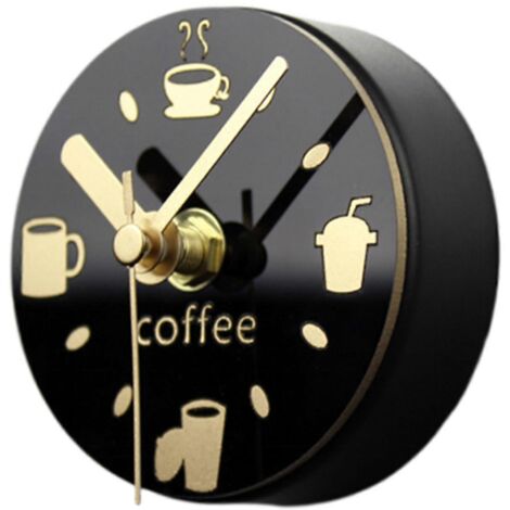 Horloges magnétiques créatives pour réfrigérateur, autocollants magnétiques pour la décoration intérieure