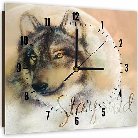 Horloges Murales le loup 2