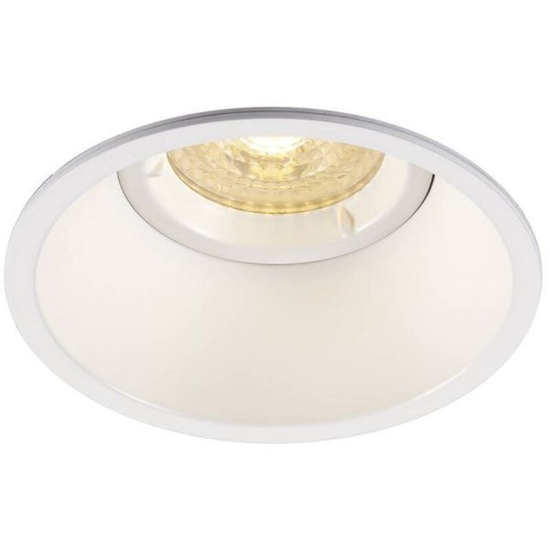 Plafonnier encastré horn-o rond blanc SLV 113161
