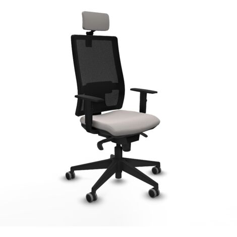 Horna sincro malla negra similpiel blanco brazos 1D base piramidal cabecero 2D ruedas 65mm engomadas